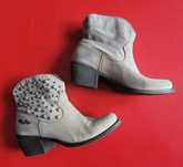 Buty damskie "kowbojki" Big Star, zamsz, rozmiar 36