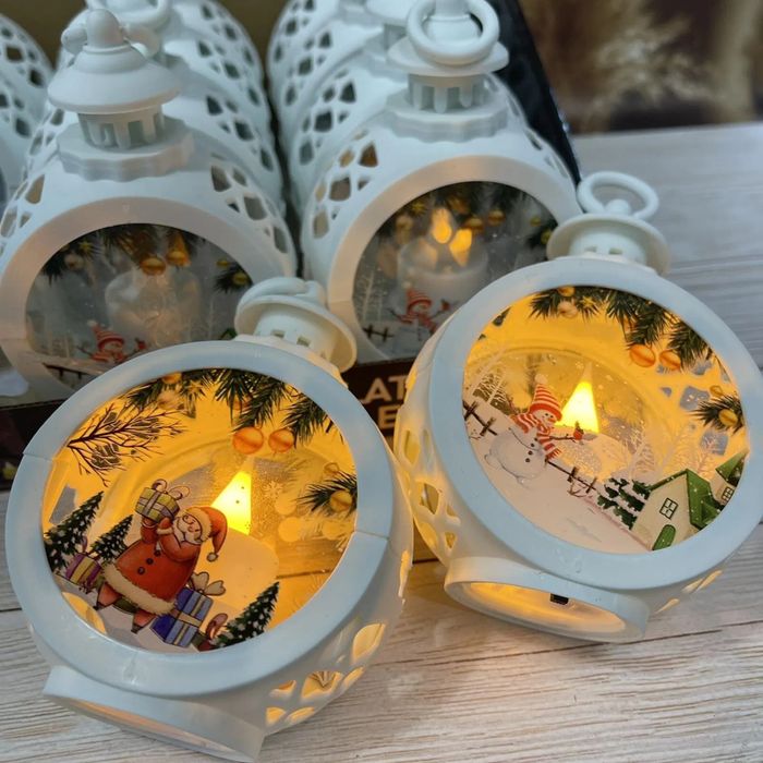 Новорічний сувенір -ліхтарик свічка новорічна від 12 од