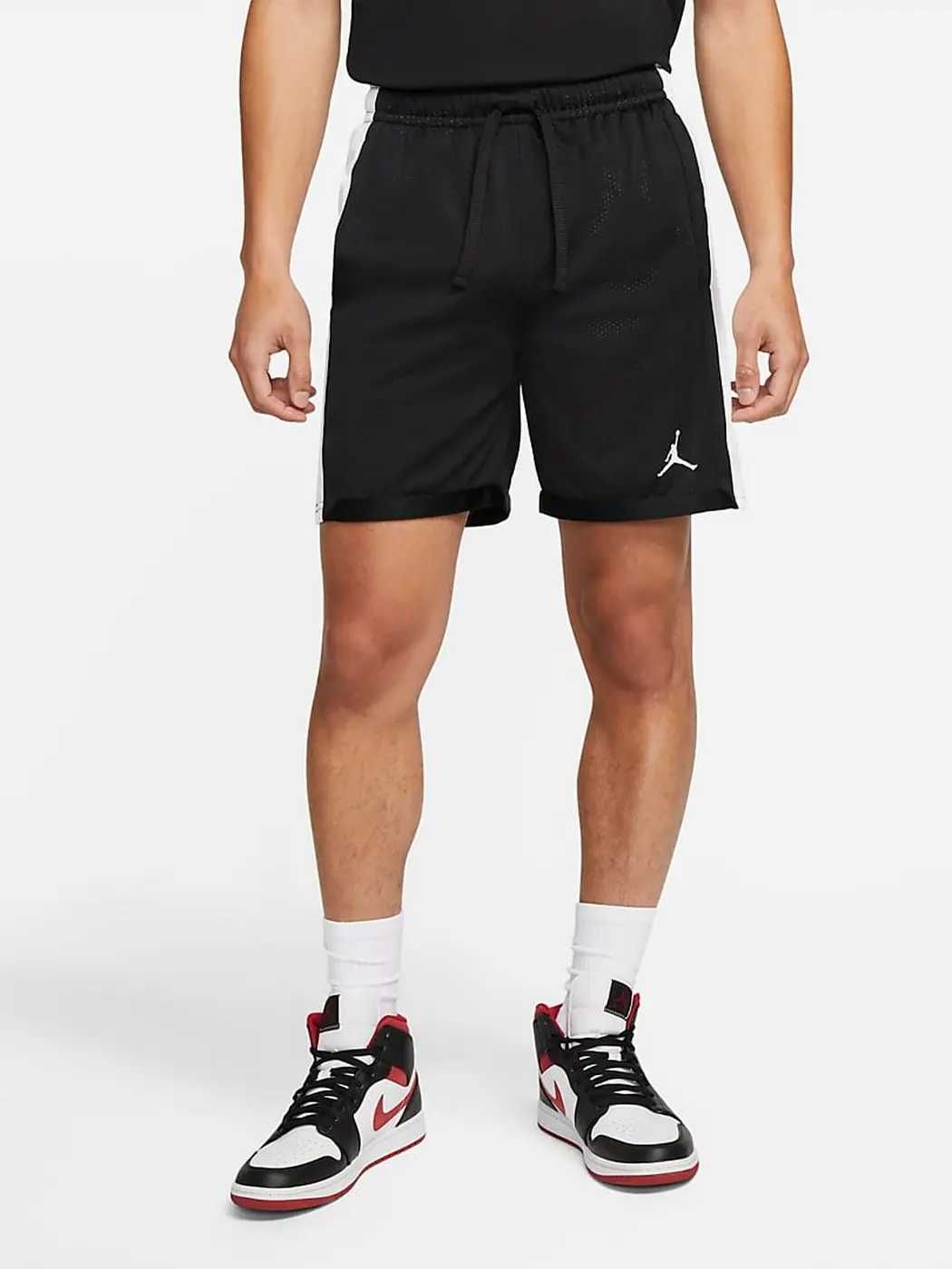 Шорты Jordan Dri-Fit Sport Mesh Shorts (DH9077-010) оригинал