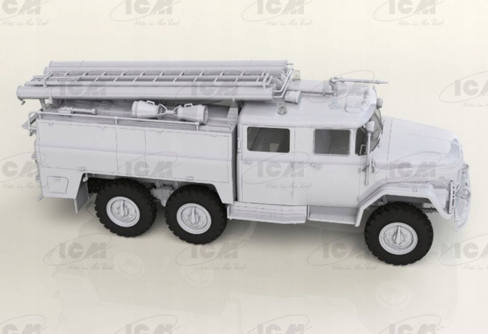 Straż pożarna AC-40-137A model do sklejania 1:35 ICM 35519