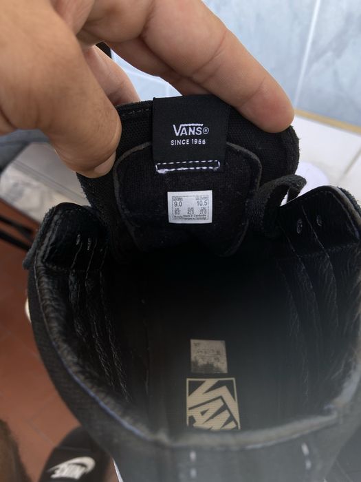 Vans sk8 hi preto 42 como novas