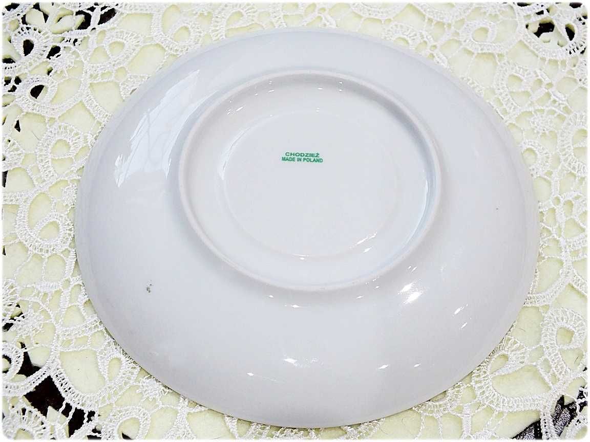 Talerz Talerzyk deserowy ø 17,5cm Fabryka Porcelany Chodzież PRL