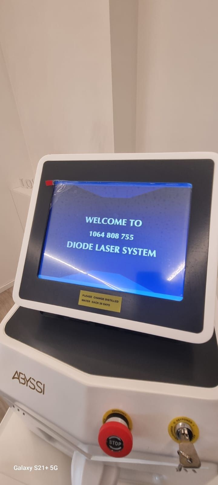Vendo máquina depilação laser 3 onda: Diodo, Alexandrite, e ndyag