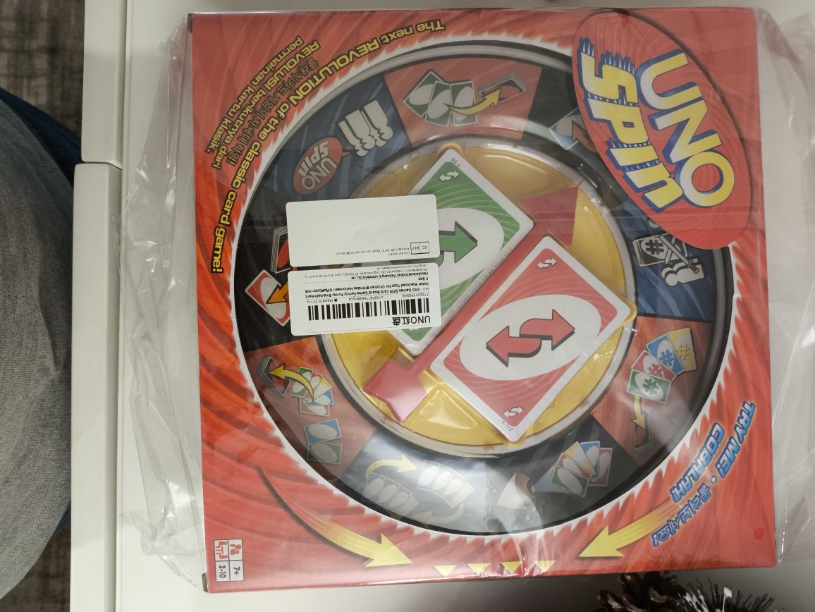 Jogo de cartas Uno Spin