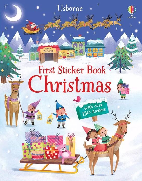 First Sticker Book Christmas. A Christmas Sticker Book for Children