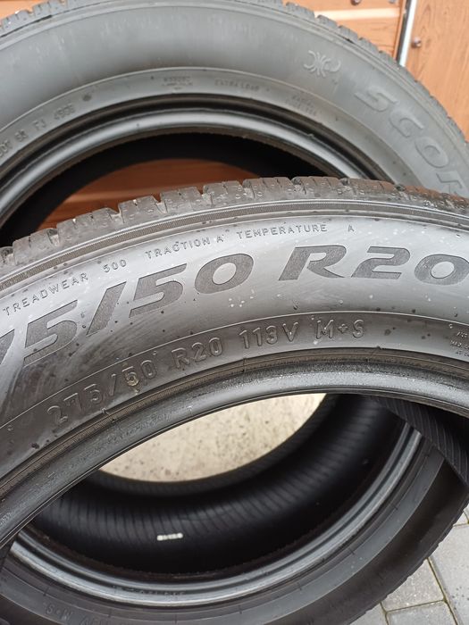 Para/komplet opon wielosezon 275/50/20 R20 Pirelli Scorpion Zero SUV X