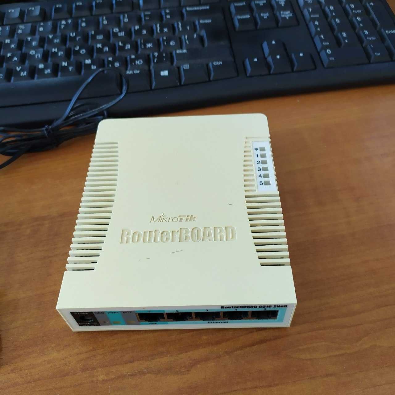 Роутер (маршрутизатор) MikroTik RB951G-2HnD