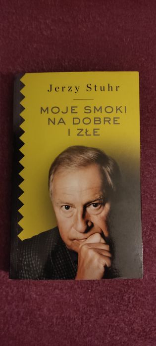 Książka Jerzego Stuhra "Moje smoki na dobre i złe"