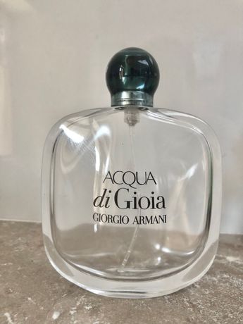 Пустой флакон Acqua di Gioia Giorgio Armani
