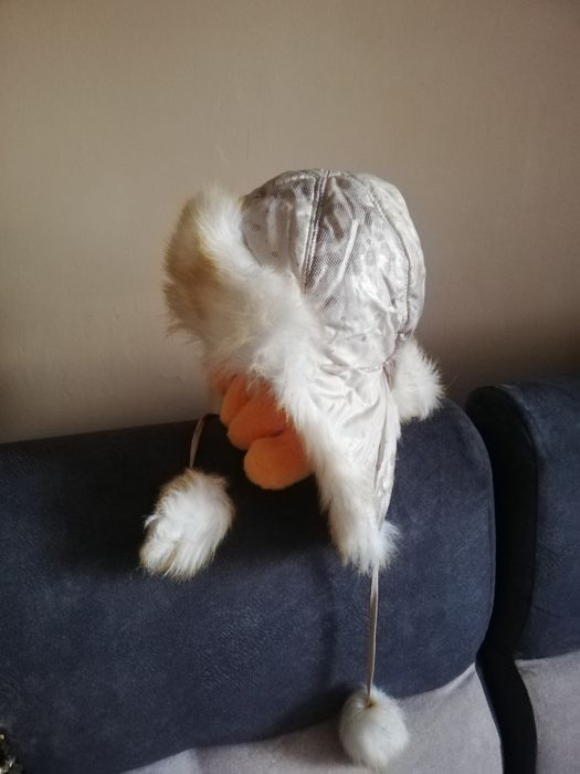 Nowa czapka uszatka pilotka