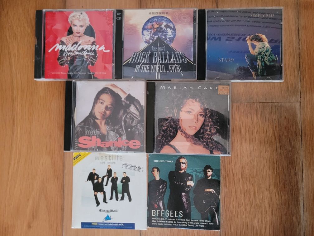 7 cds de música originais