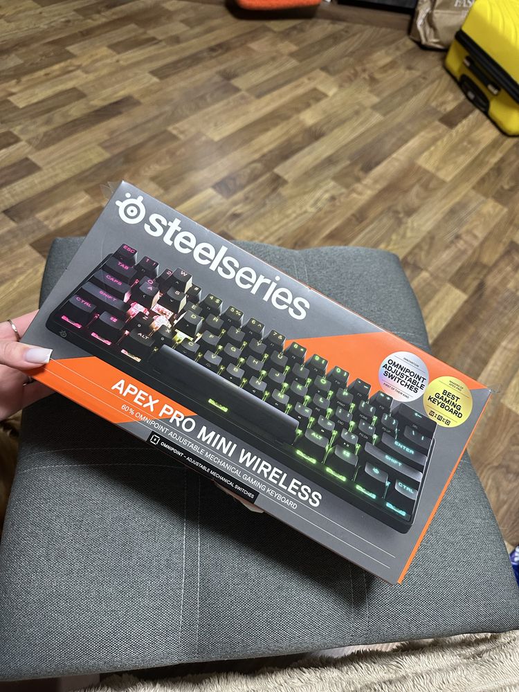 Клавіатура SteelSeries Apex Pro Mini Wireless