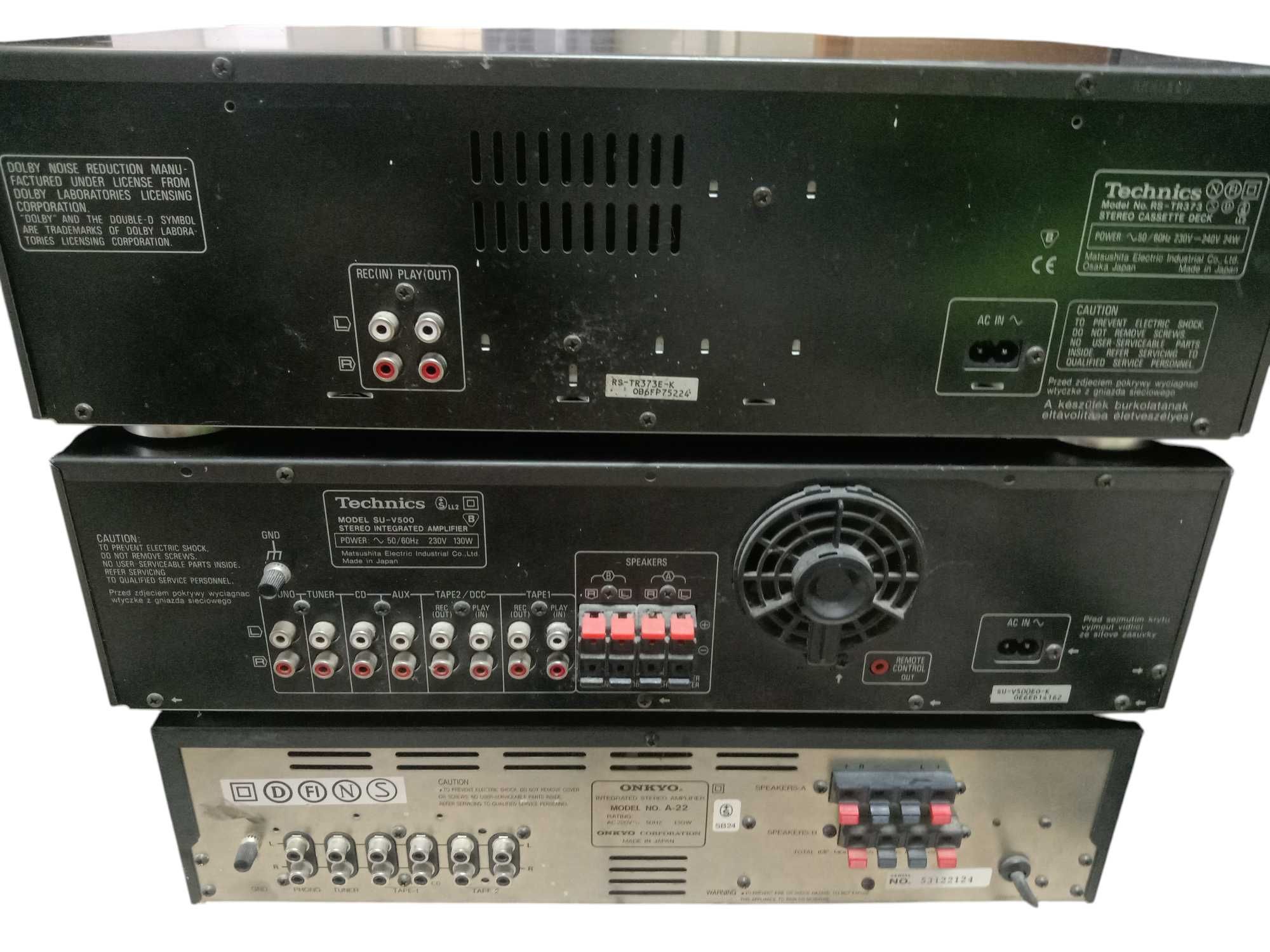 Wieża Technics SU-V500 | RS-TR373 | A-22