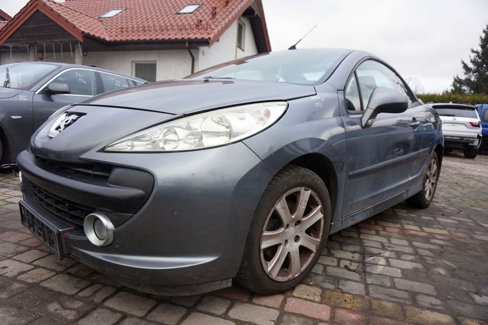 PEUGEOT 207 CC CABRIO 2008 KTHC 1.6 VTI EP6 120KM 20CQ46 SZARY na części