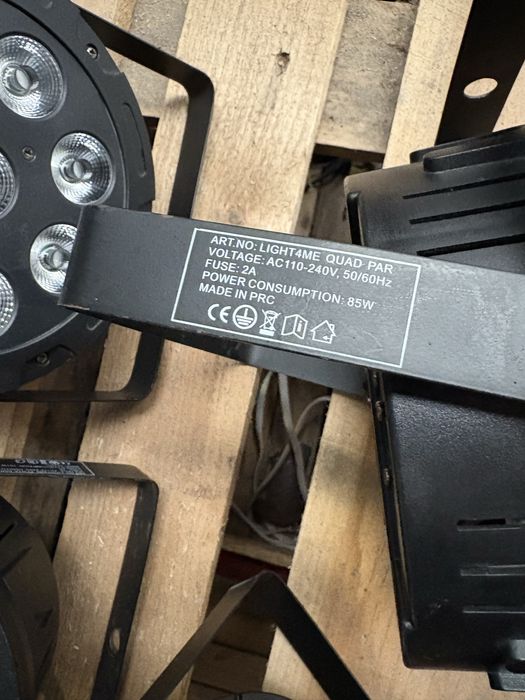 Reflektory led par  penta i quad par