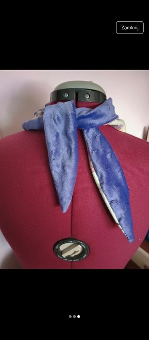 Chusteczka pod szyję szalik w łapacze snów