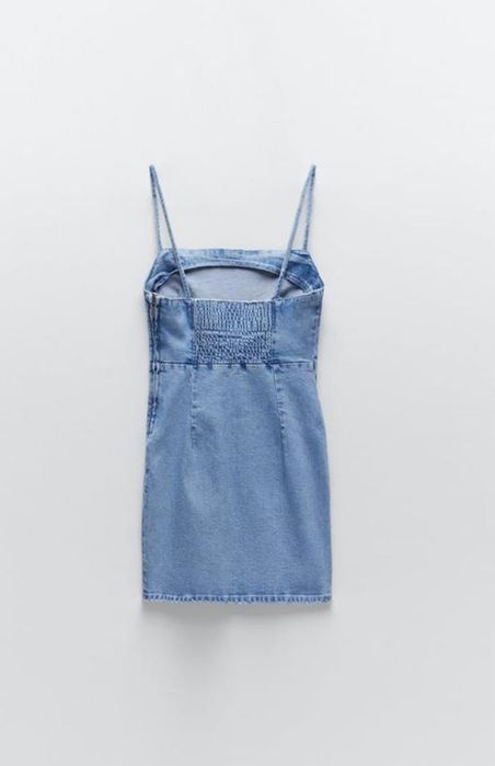 Джинсовий сарафан zara