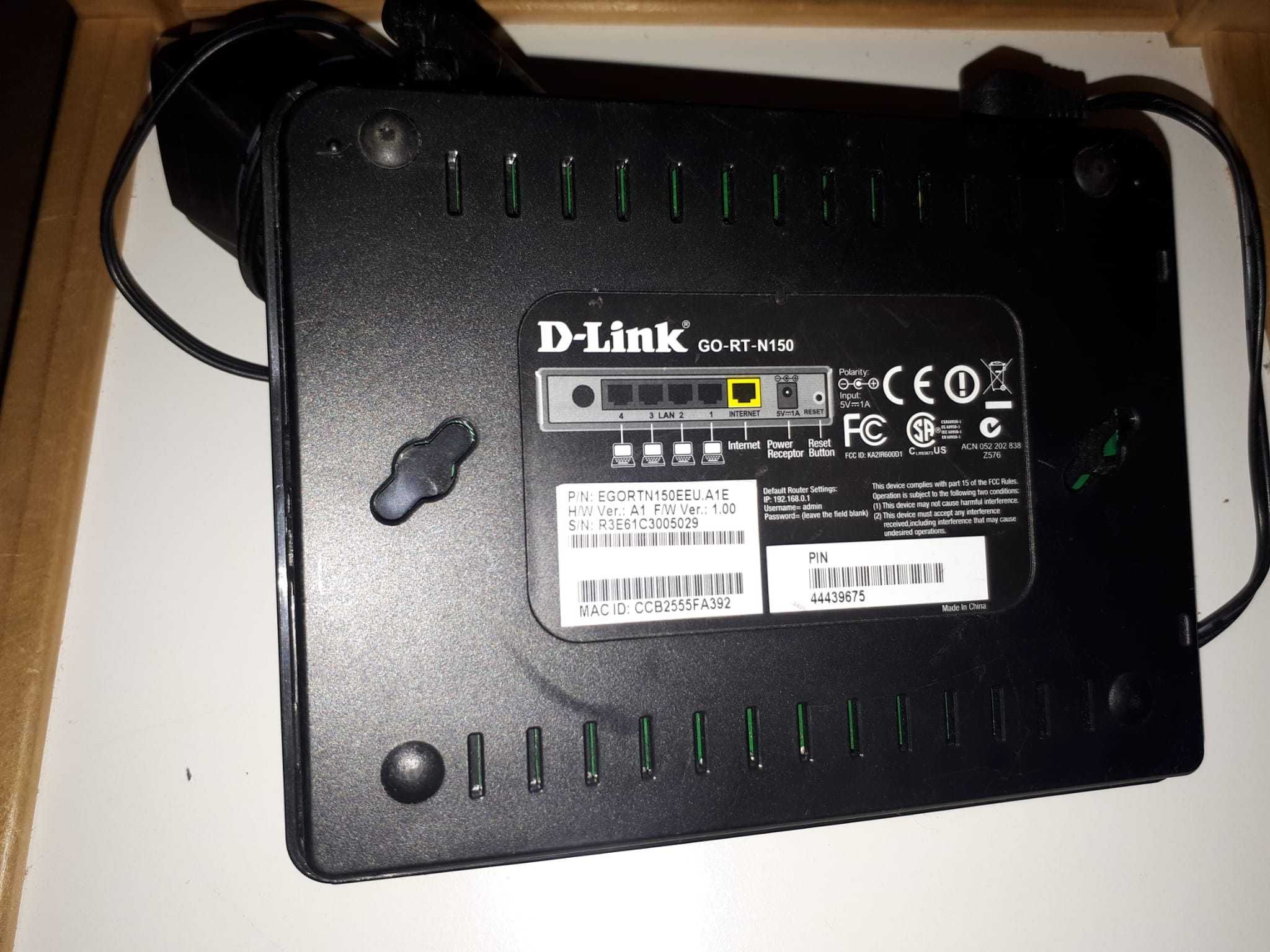 Router D-Link Go-RT N150