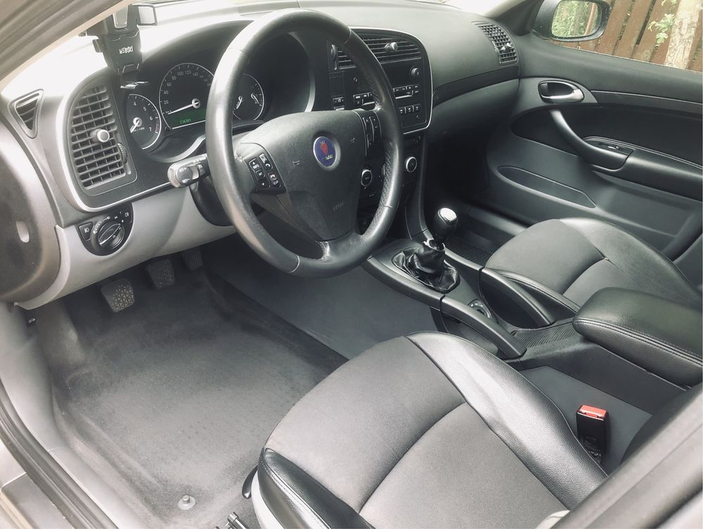 Saab 9-3, 1.8 Turbo, Salon Polska, Drugi Właściciel, Bezwypadkowy