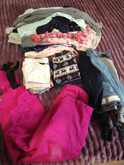 Пакет речей для дівчинки на 7-9 років