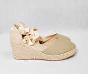 Espadryle damskie na słomianej koturnie LA REDOUTE 23,0 cm 36 BD0056B