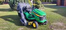 John Deere X 534 Kosiarka*Stan bdb*Kosze 600l z Dmuchawą!