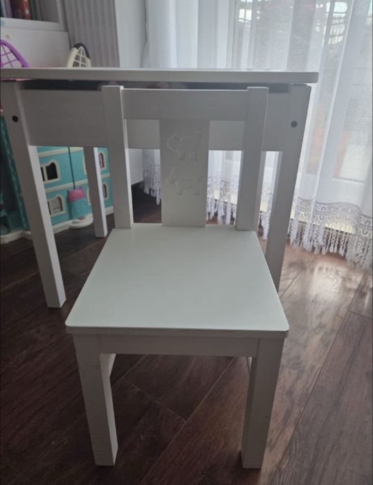 Stolik krzeselko dziecięce IKEA