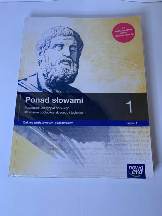 Podręcznik Ponad słowami 1 cz. 1 zakres podstawowy i rozszerzony