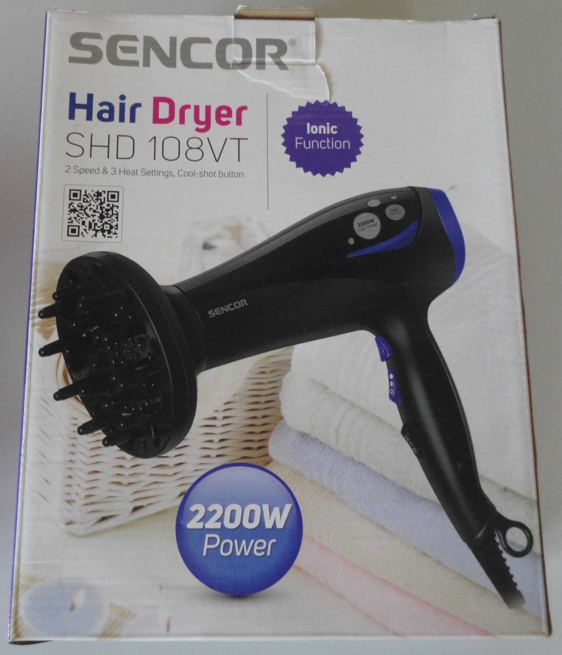 Suszarka do włosów Sencor Hair Dryer SHD 108VT