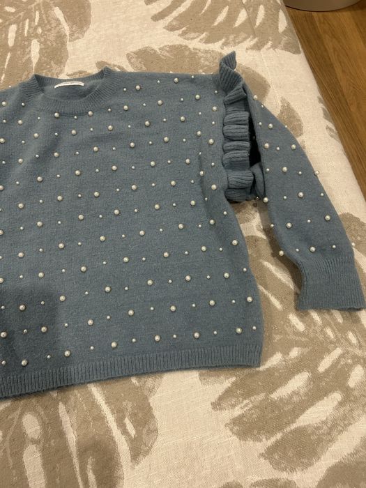 Camisola com perolas