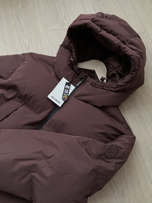 Куртка Pull&Bear (M,L) Puffer Jacket Оригінал Пуховик Зимова Новая