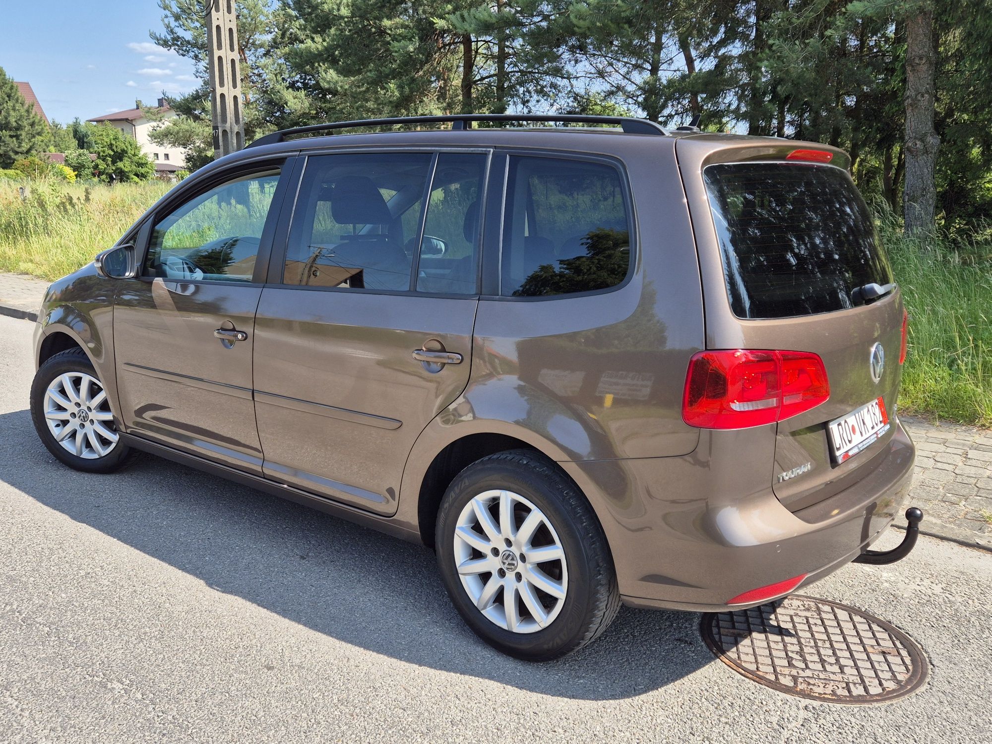 VW TOURAN 1.6 TDI OPŁACONY Z Niemiec Klima Elektryka 11R Alu Stan BDB