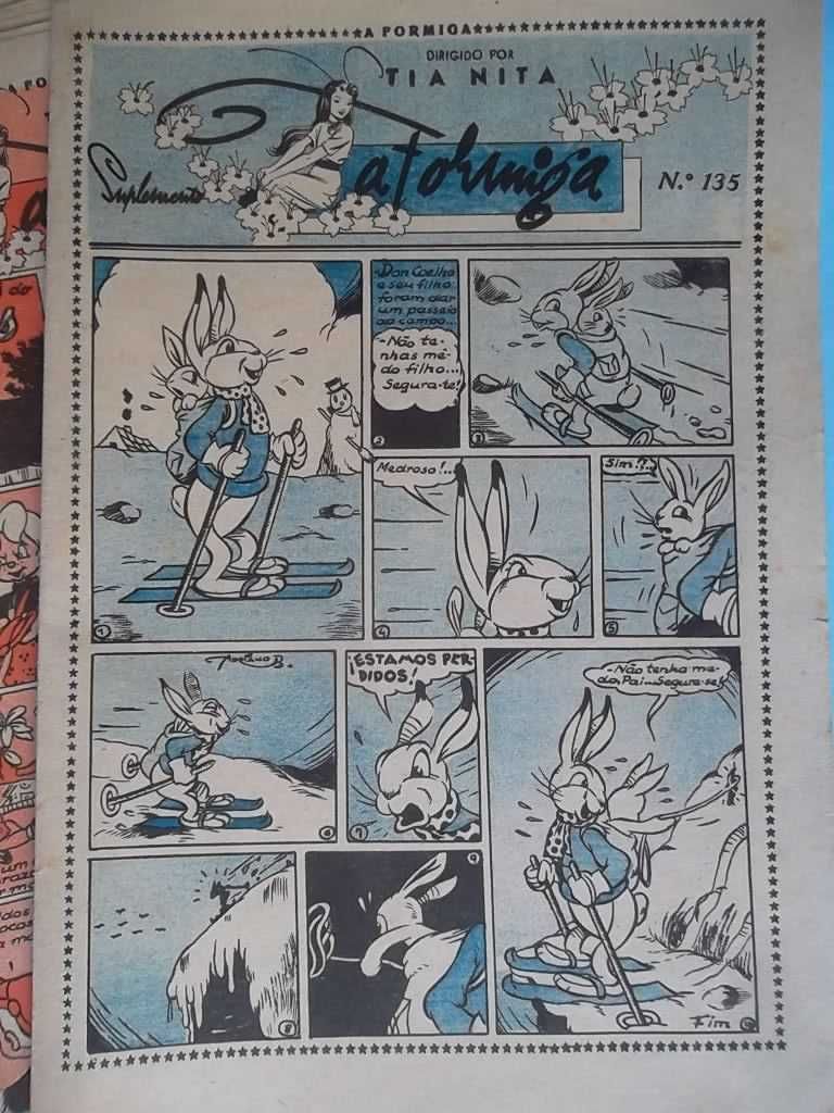A FORMIGA - Suplemento do Mosquito (1943) - N.º 46 a 180