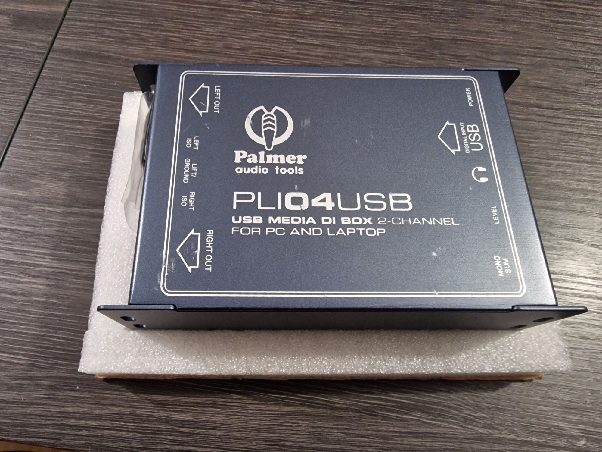 Palmer USB Media DI Box PLI 04 USB
PLI 04 USB