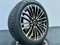 Alufelgi Mercedes S Klasa W223 (Też W222) Oryginalne Czarne BiColor