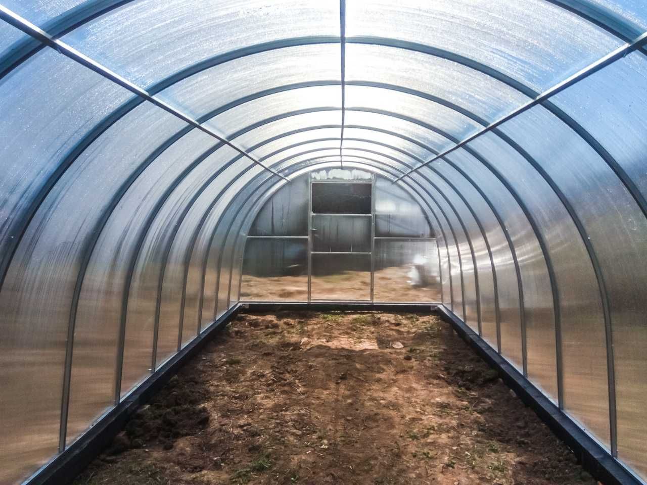 Szklarnia tunel 2.4x4, 3x4, 3.5x4.. ,poliwęglan 4mm/6mm Mocna! Gratis