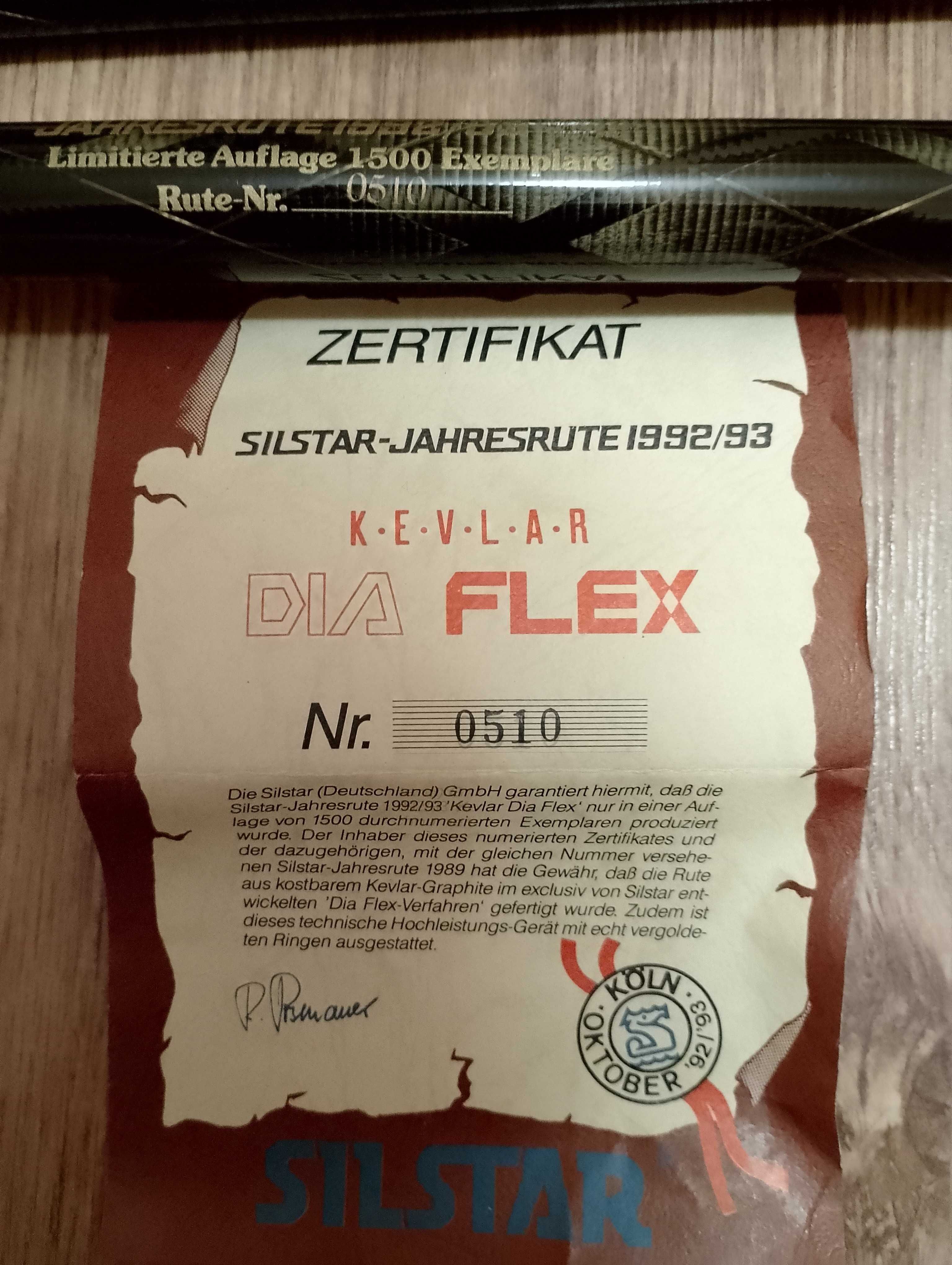 Wedka Jahresrute 1992/1993 Silstar