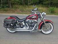Harley-Davidson Softail Heritage Classic Evo 1998 gaźnik wydech Vance&Hines kanapa Mustang