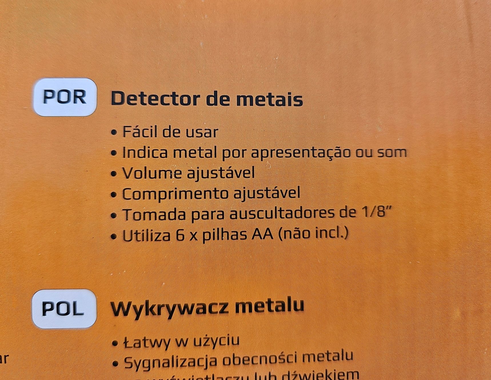 Detetor Metais MET-100 DENVER
