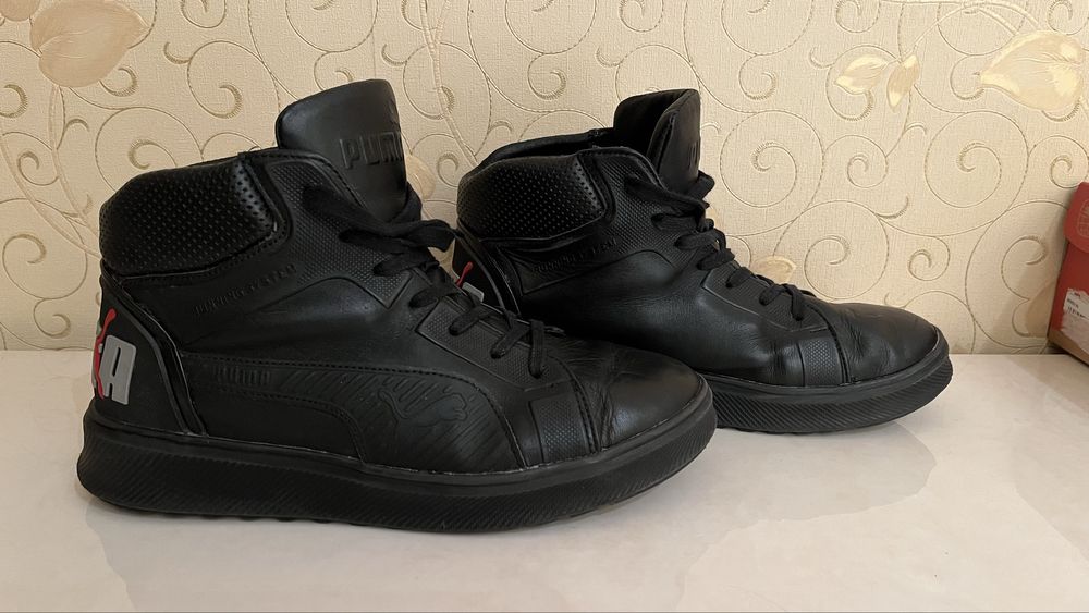 Ботинки / кроссовки Puma winter кожа / мех 42
