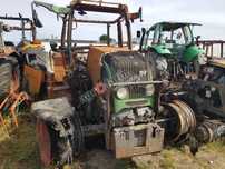 Fendt 412 Vario części, skrzynia biegów, most, oś