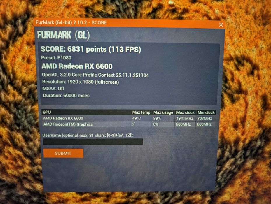 Rx6600 Asus 8gb в хорошому стані