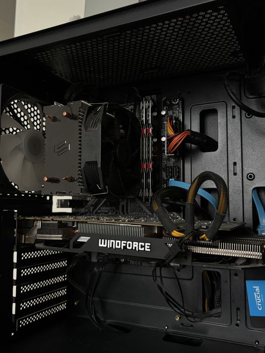 Zestaw PC I3 9100f + Gigabyte h310m + GTX 970 WindForce + Corsair 450W