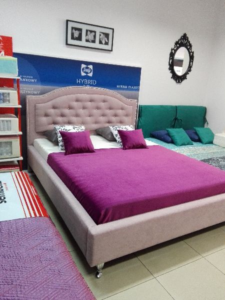 HIT !!! Styl glamour ! Łóżko Jasmin 200x200 + materac + stelaż !!