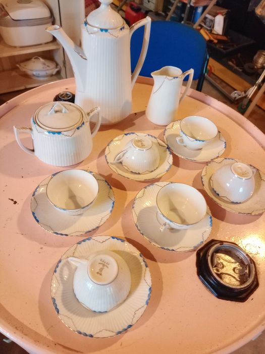 Serviço de café fabricado entre 1904/1934.