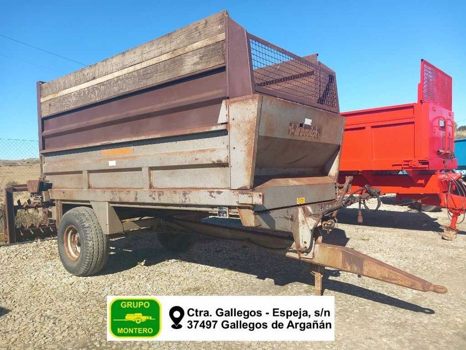 Espalhador de estrume e caixa expalhadora Leboulch