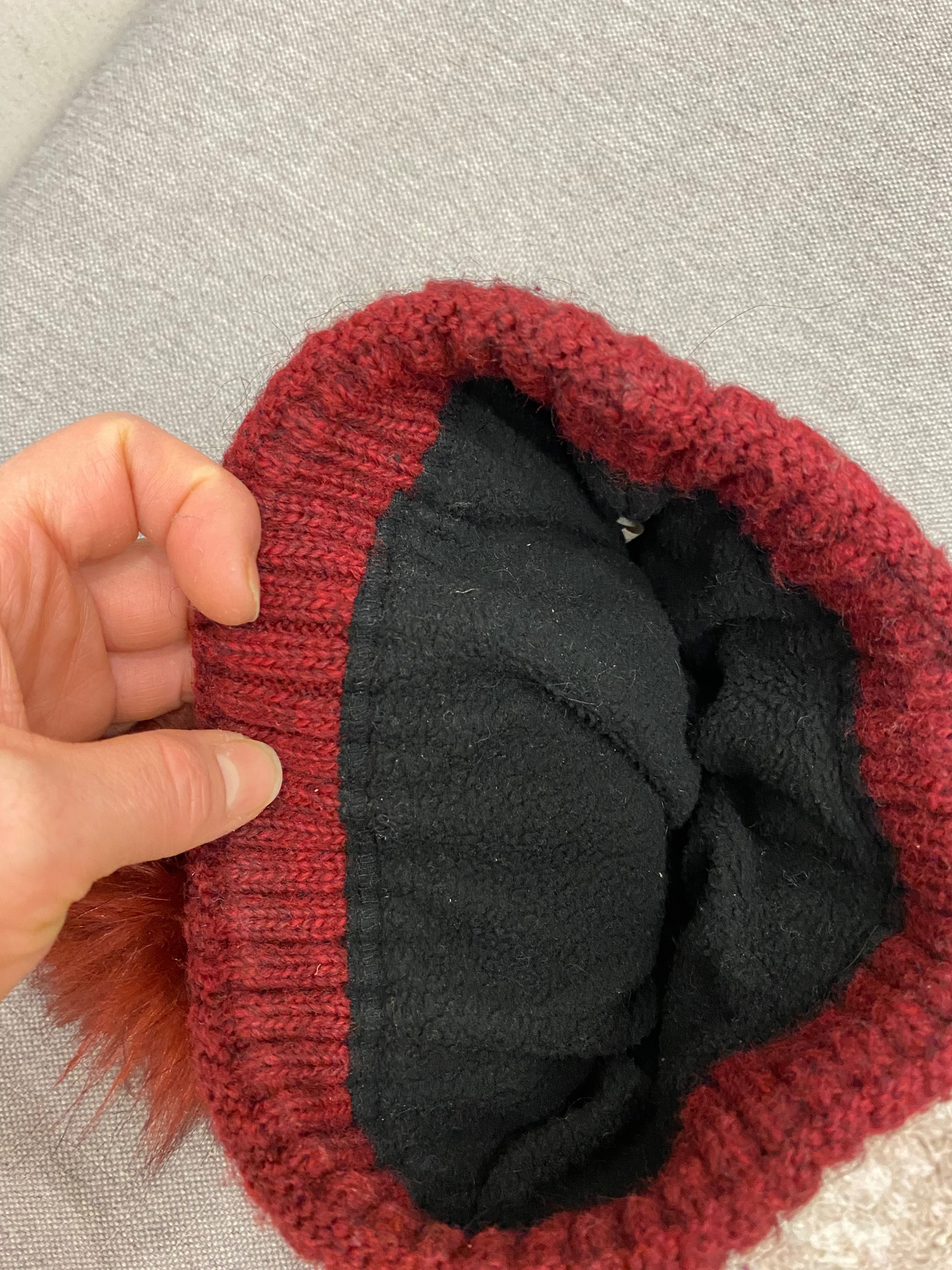 Зимняя тёплая шапка размер 52