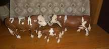 Figurki krów Schleich itp