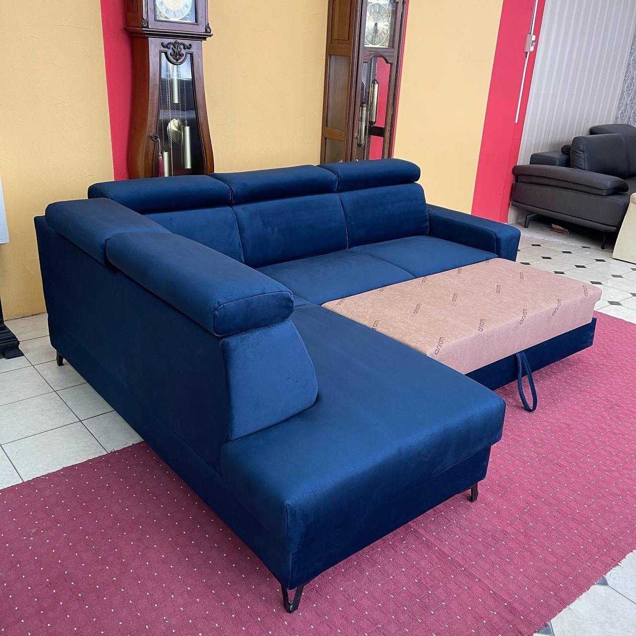 Новий м'який кутовий розкладний диван