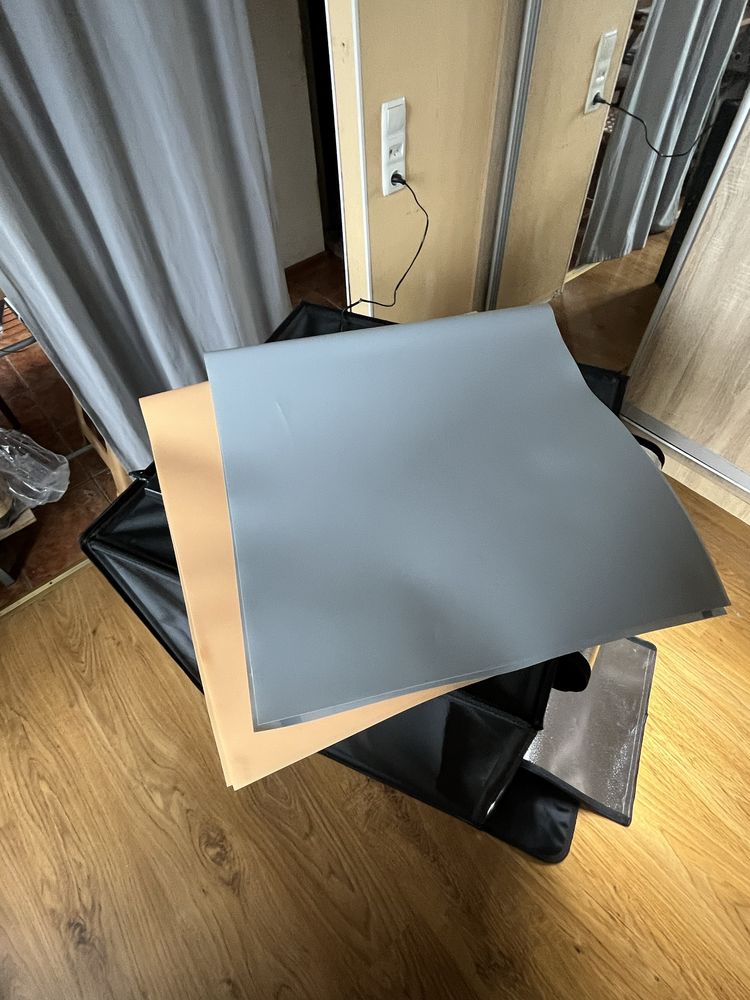 Лайтбокс фотобокс з LED  для предметної зйомки Mircopro 70 см